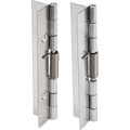 Kipp Spring Hinge Spring Open A=40, B=120, Form:A Without Hole, Aluminum Bright K1175.24012000